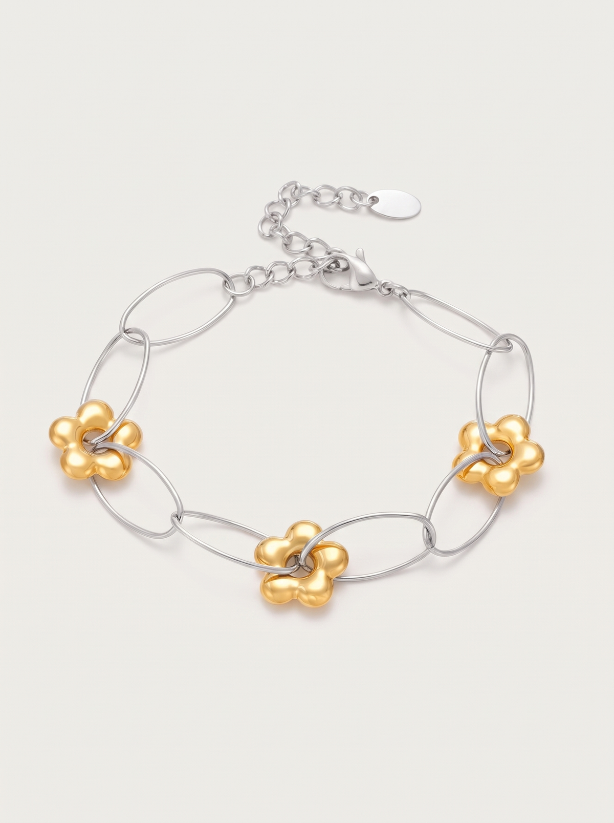 Flower Splicing Chain Bracelet