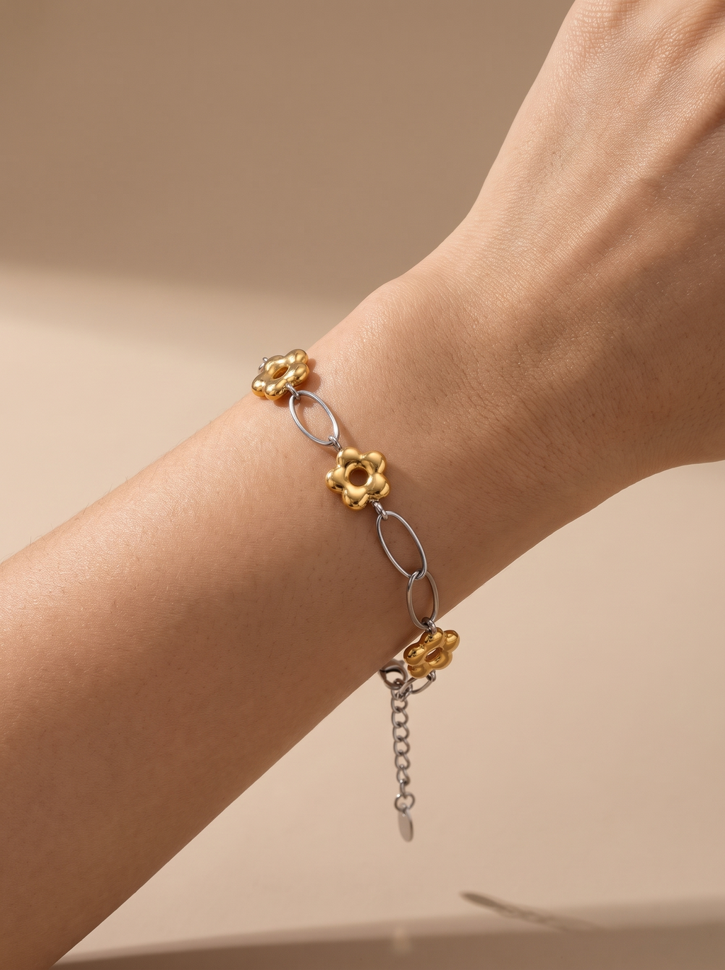Flower Splicing Chain Bracelet