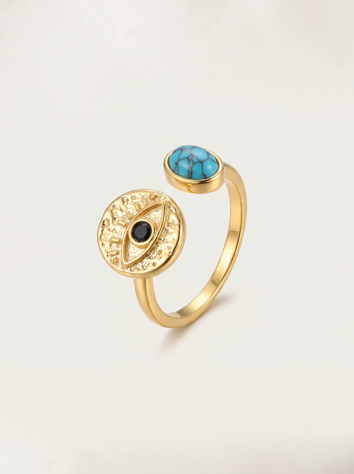 Turquoise Eye Ring