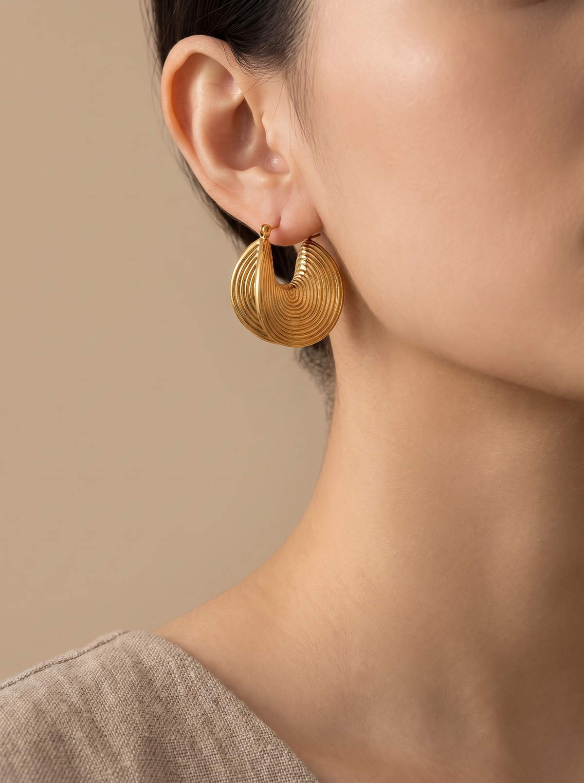 Geometric Statement Earrings