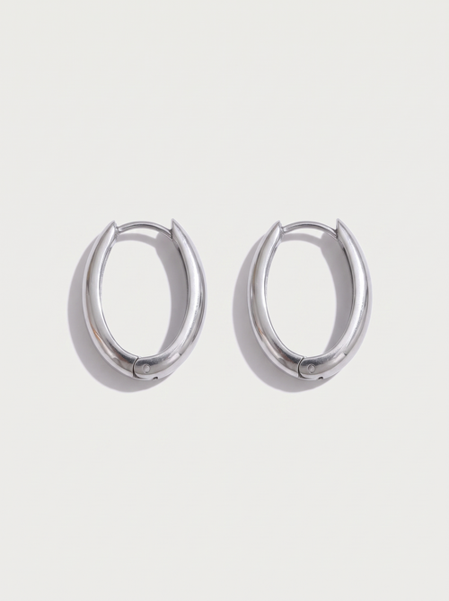 U-Shape Hoop Earrings