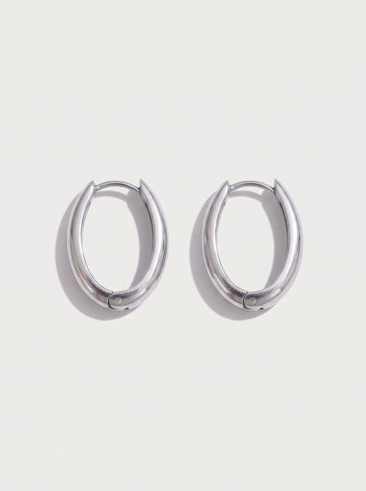 U-Shape Hoop Earrings
