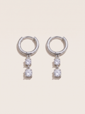 CZ Drop Earrings