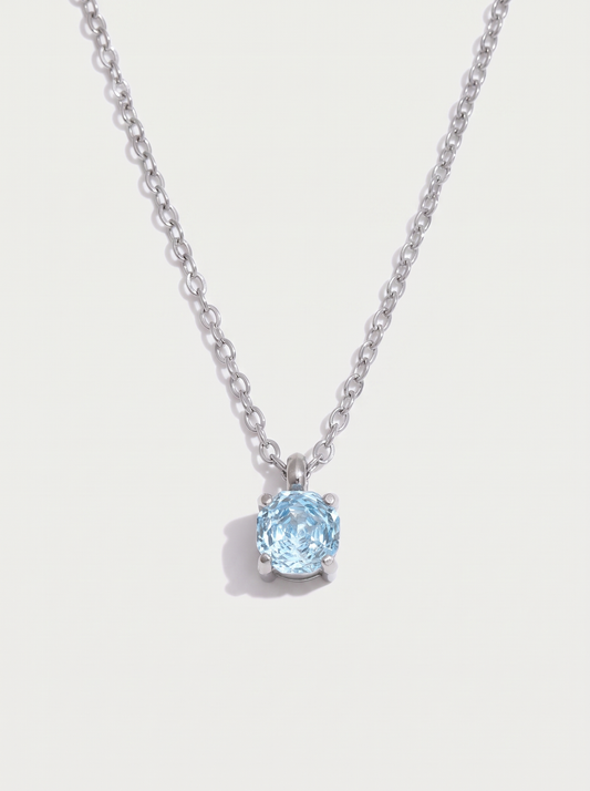 Zirconia Drop Necklace