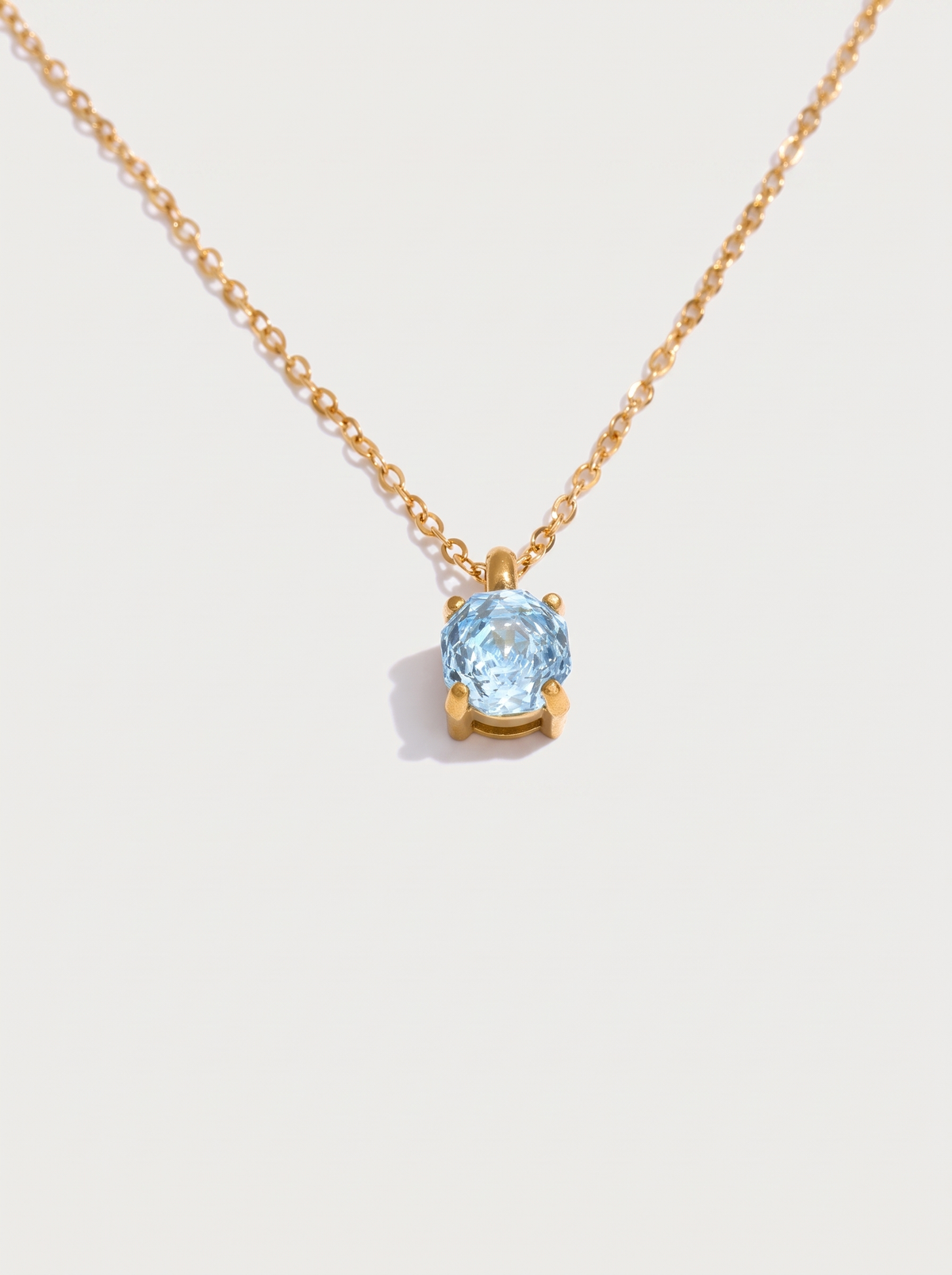 Zirconia Drop Necklace