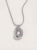 Geometry Hollow Pendant Necklace