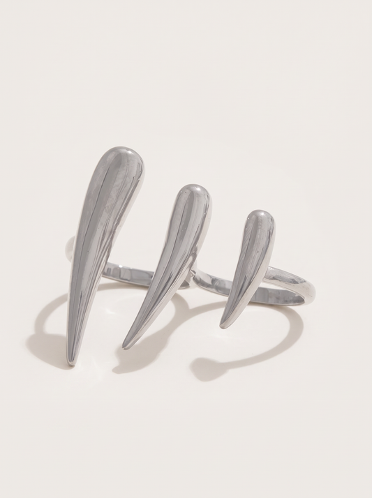 Double Finger Claw Ring