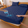 Perlehaus Waterproof Mattress Protector – Navy Blue