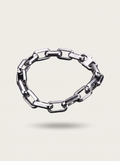 Punk Rectangular Link Chain Bracelet