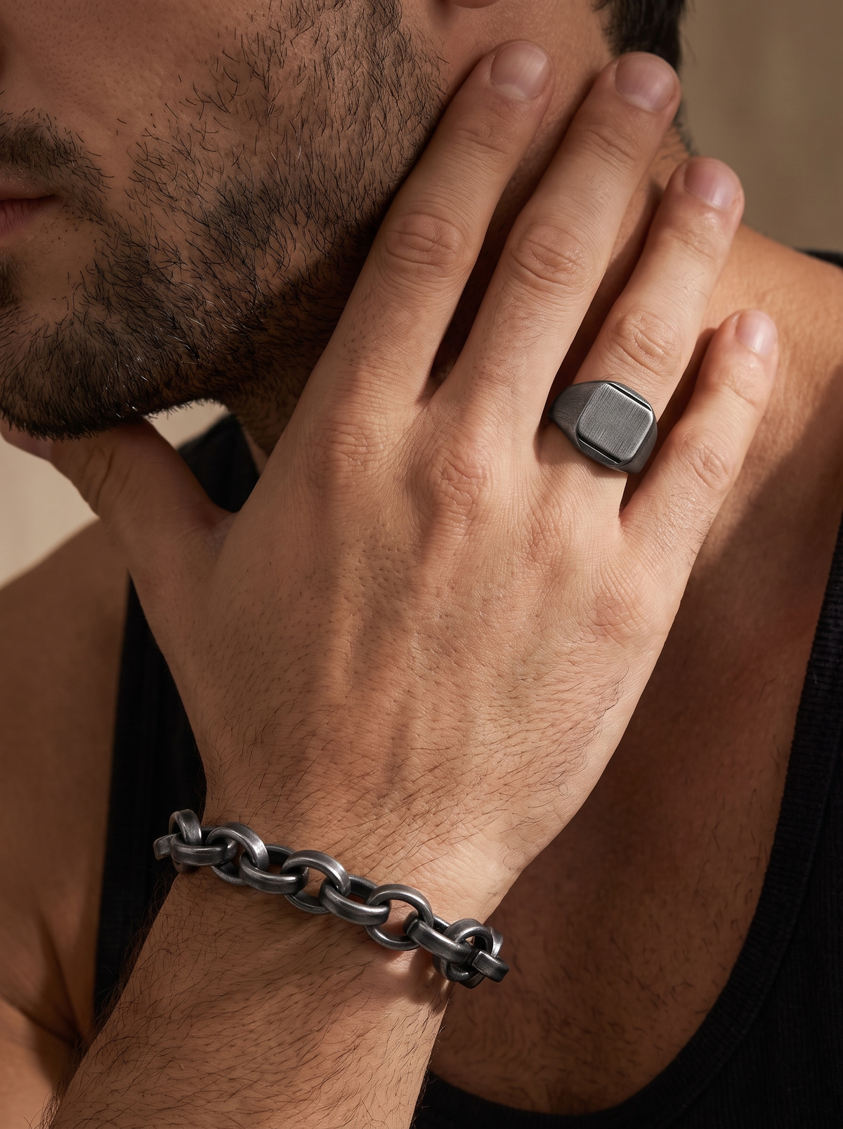 Chunky Cable Link Chain Bracelet