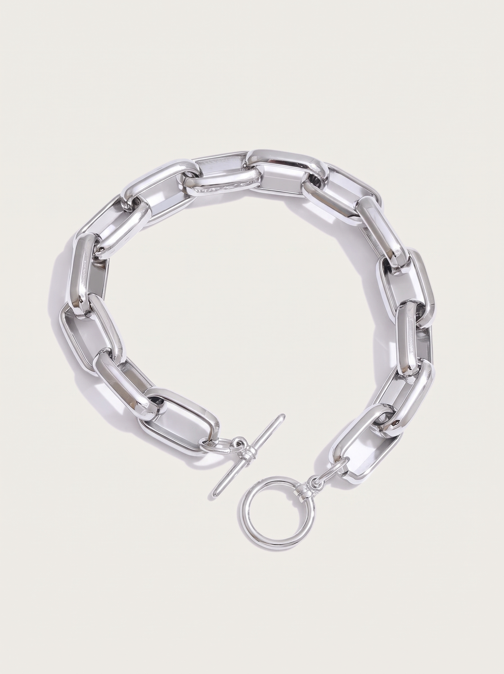 Stainless Steel Chain Bracelet Bangle Tarnish Resistant