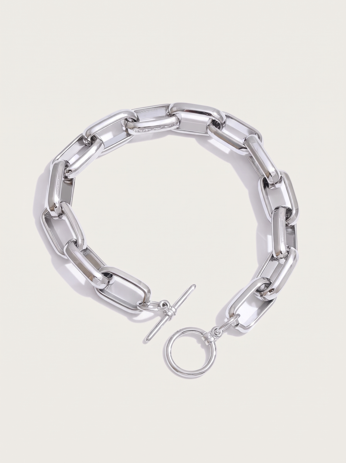 Stainless Steel Chain Bracelet Bangle Tarnish Resistant
