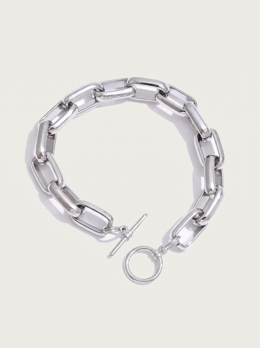 Stainless Steel Chain Bracelet Bangle Tarnish Resistant