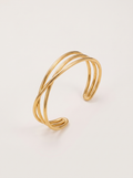 Layered Hollow Open Bracelet