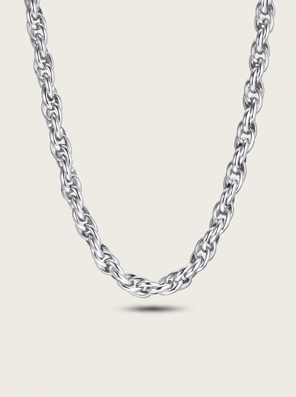 Twisted Rope Chain Necklace
