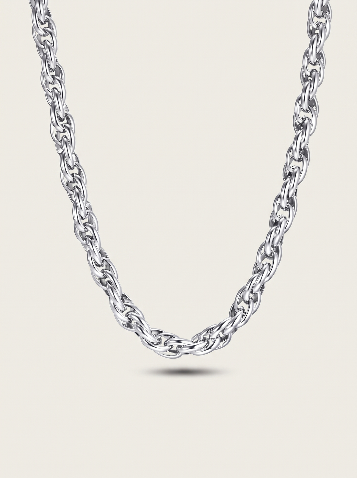 Twisted Rope Chain Necklace