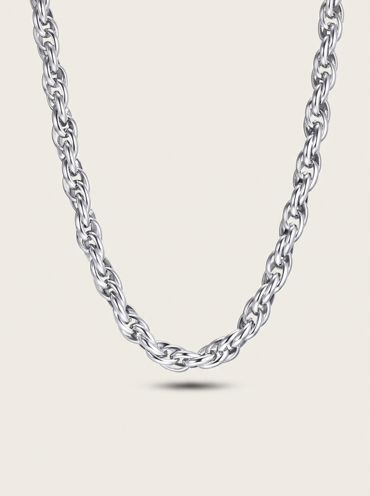 Twisted Rope Chain Necklace