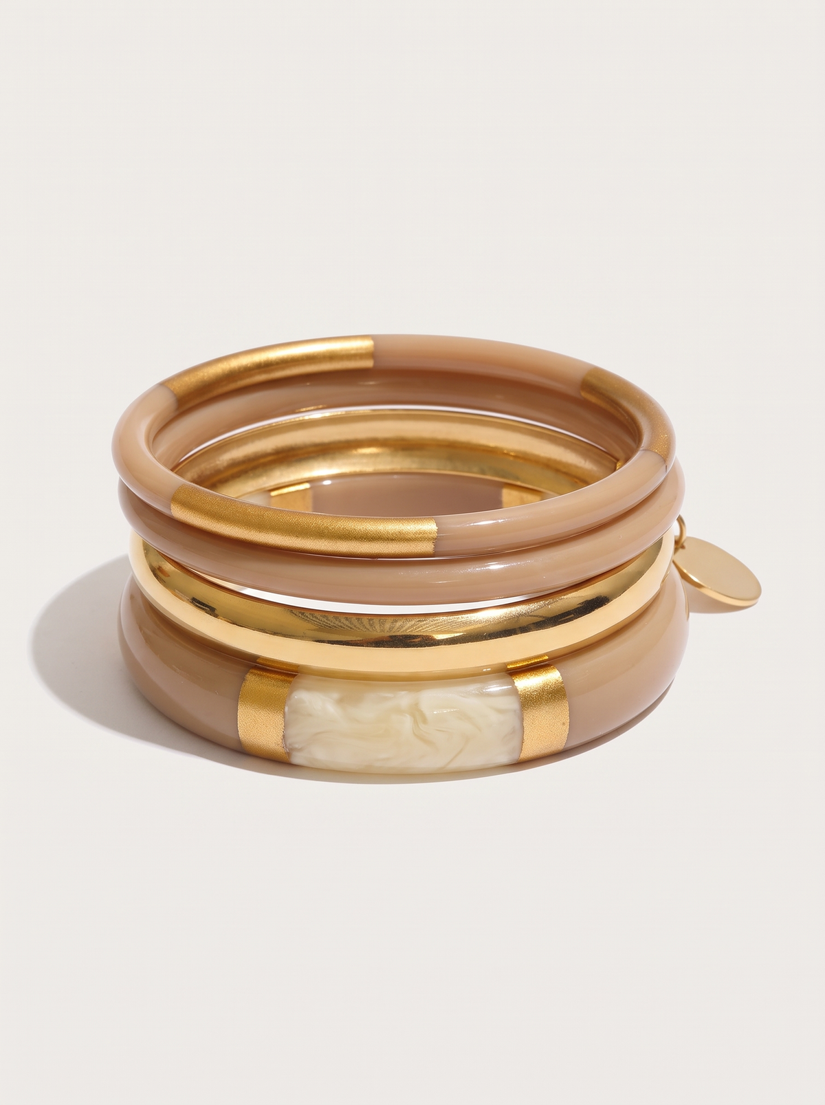 Resin Bangle Trio Set