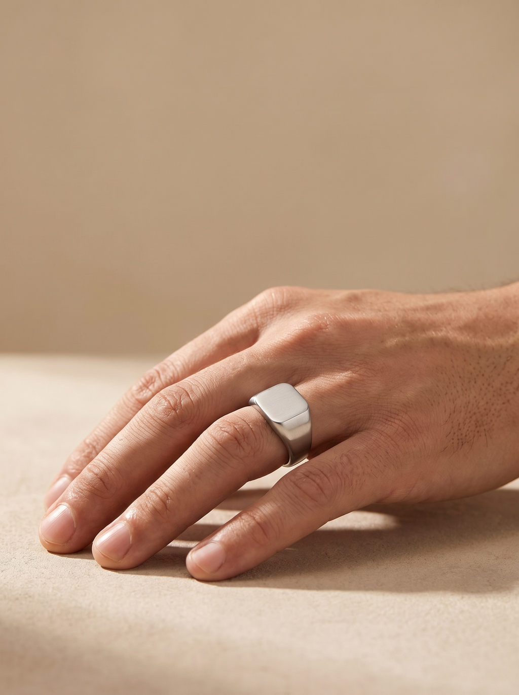 Minimalist Signet Ring