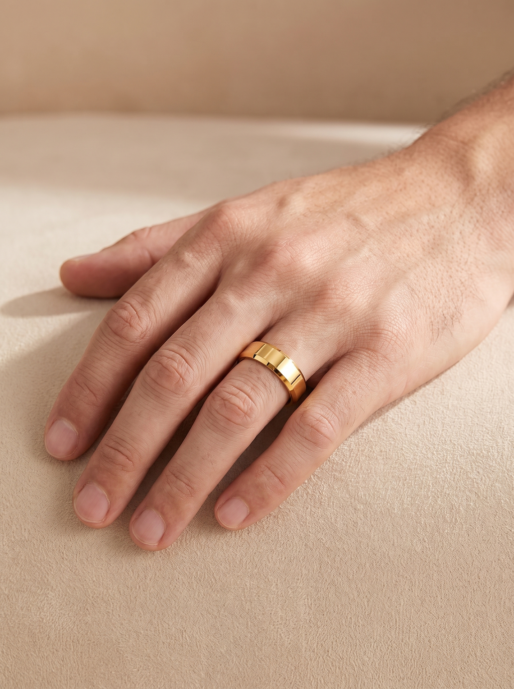 Tungsten Carbide Wedding Band Ring
