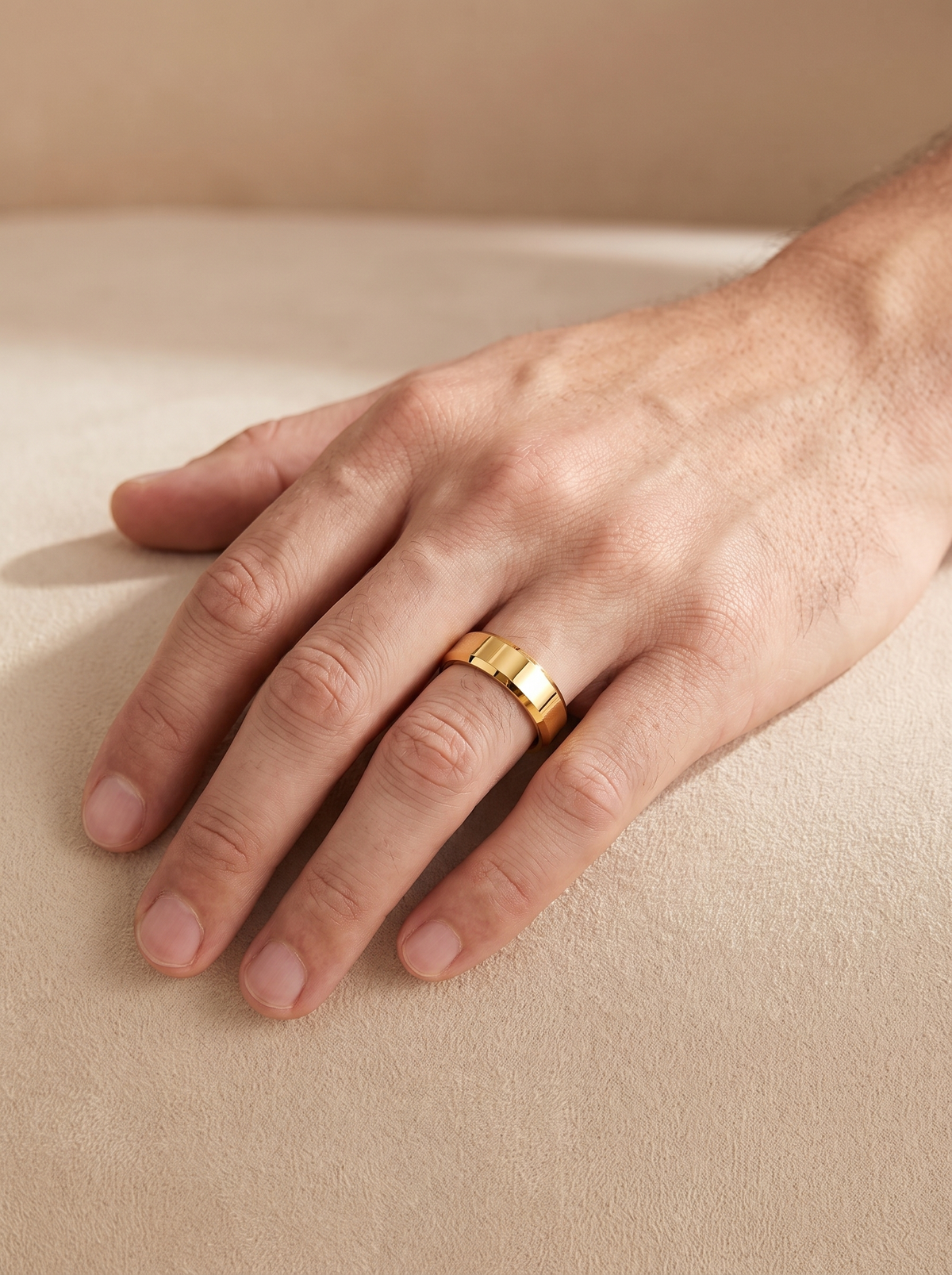 Tungsten Carbide Wedding Band Ring