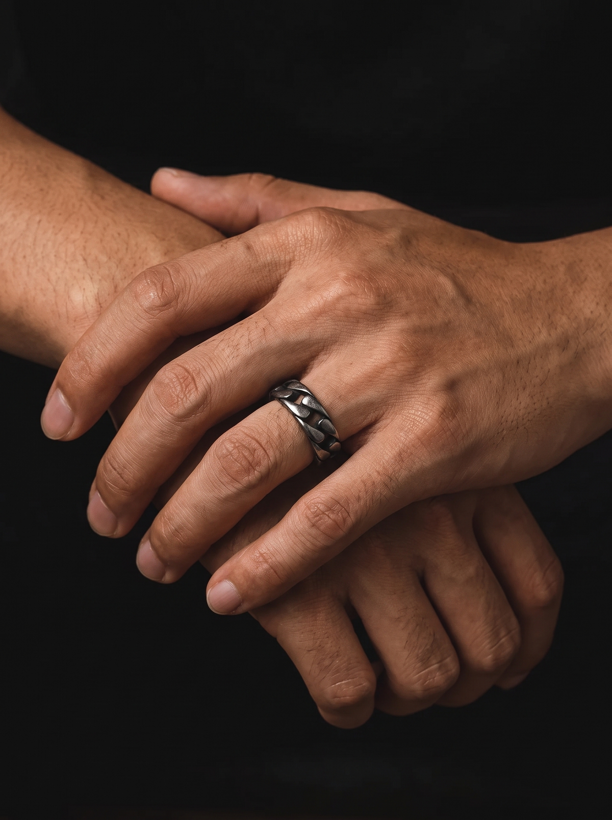 Vintage Chain-Link Ring