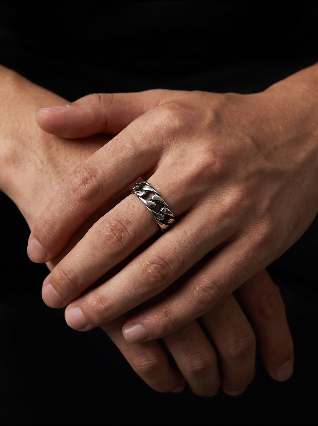Vintage Chain-Link Ring