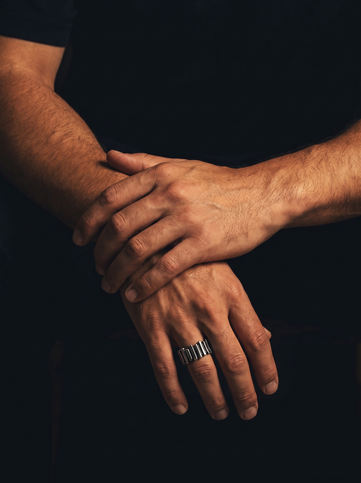 Gear Band Ring